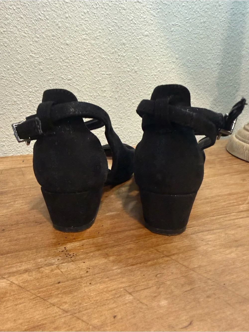 GB Girls Lulaa Black Cut Out Dress Heels Toddler Size 11 Worn Once